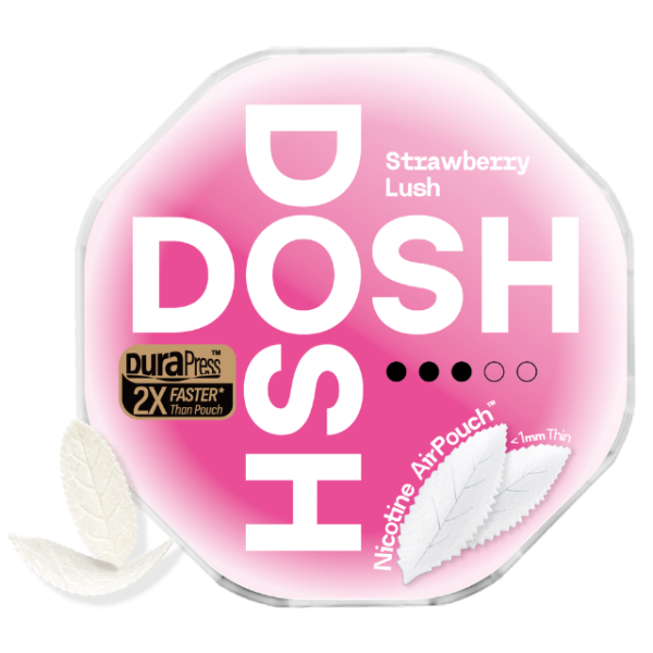 dosh strawberry nicotine pouches